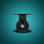 چرخ پایه فولادی سنگین SK6-ZT75105P